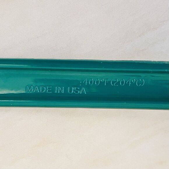 2pc ULTRATEMP Green Utensils Slotted Serving Spoon & Ladle 11 3/8” Melamine - Picture 8 of 15